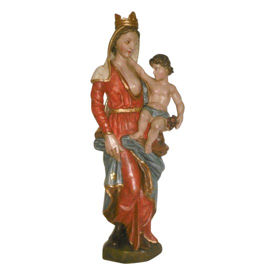 Vierge à l'enfant à la couronne