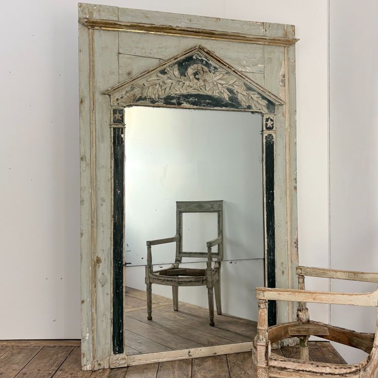 Grand miroir fin XVIIIe début XIXe