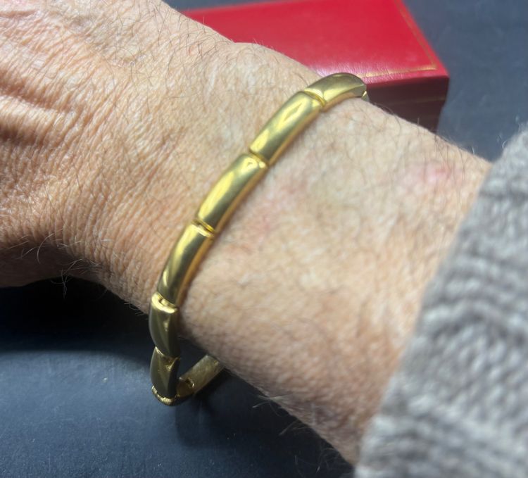 BRACELET GOURMETTE DORÉ