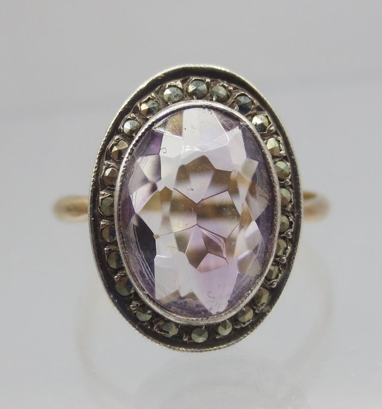 Bague sertie d'une améthyste, Napoléon III. 