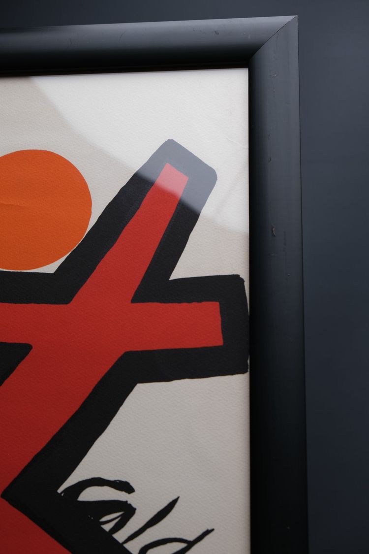  Alexandre CALDER Lithographie "Arbre".