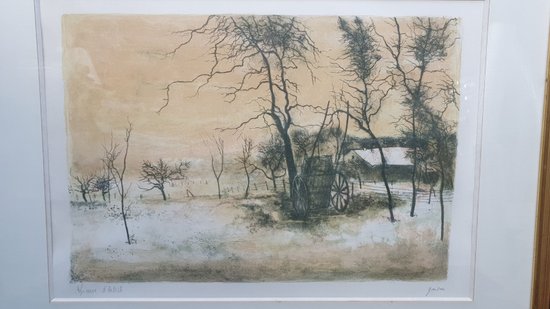 Epreuve d'artiste B.Gantner seconde moitié XXe