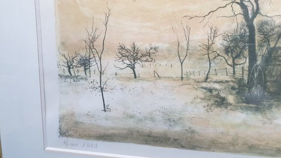 Epreuve d'artiste B.Gantner seconde moitié XXe