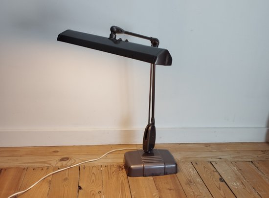 Lampada industriale DAZOR del 1950 circa