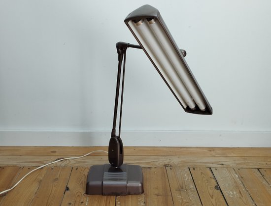 Lampada industriale DAZOR del 1950 circa