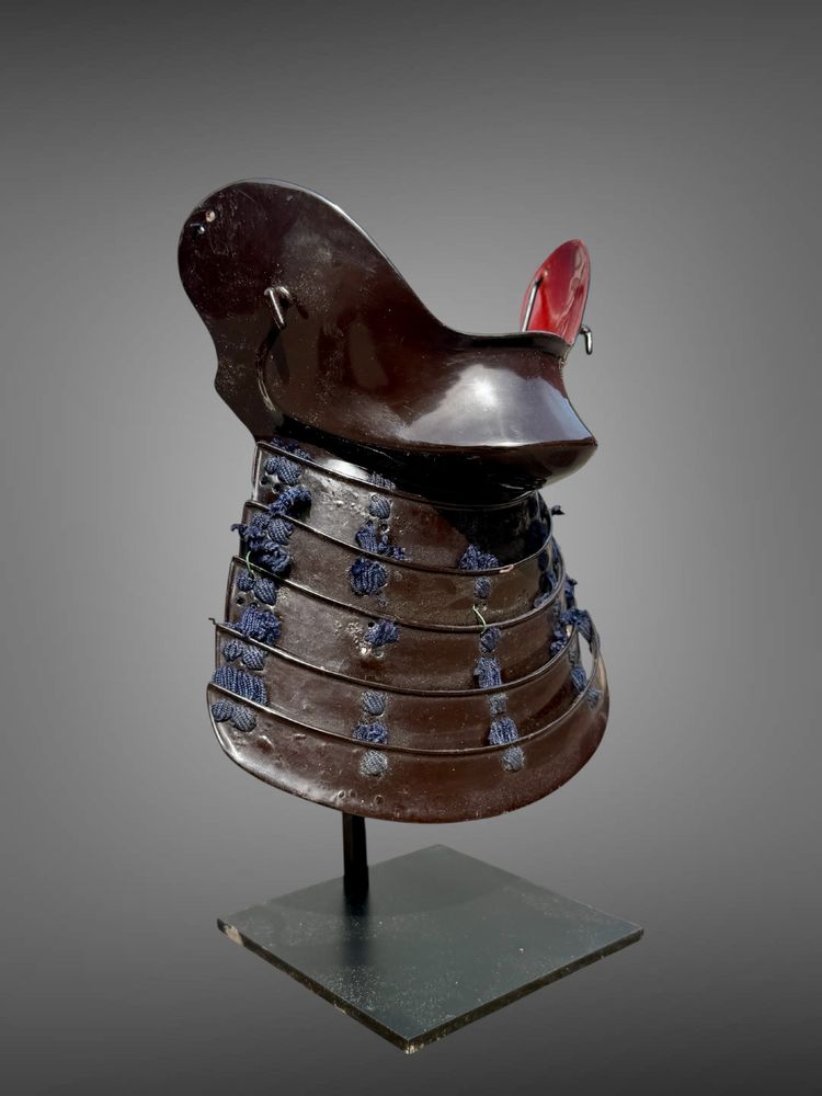 Hampo Samurai Halbmaske – Edo-Zeit (1603–1868).