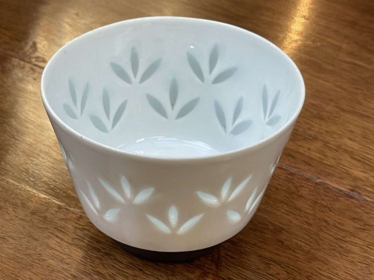 Bol de riz en porcelaine des années 50 de Friedl Holzer-Kjellberg pour Arabia - Finlande 