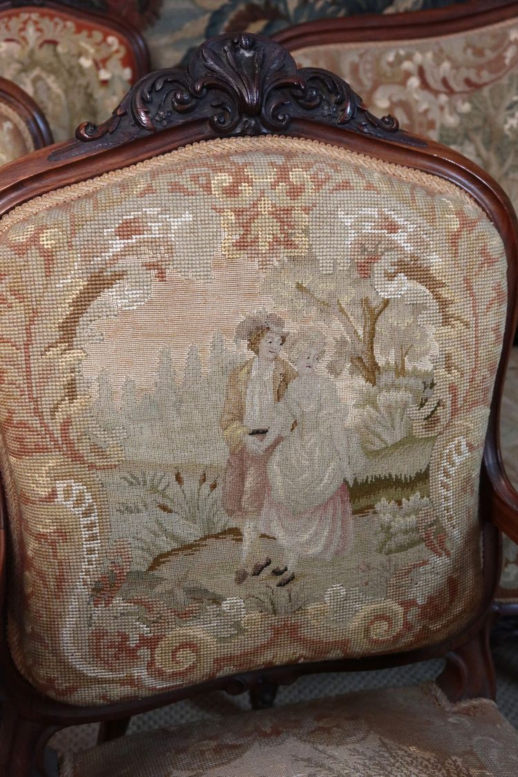 Important ensemble de salon Napoléon III