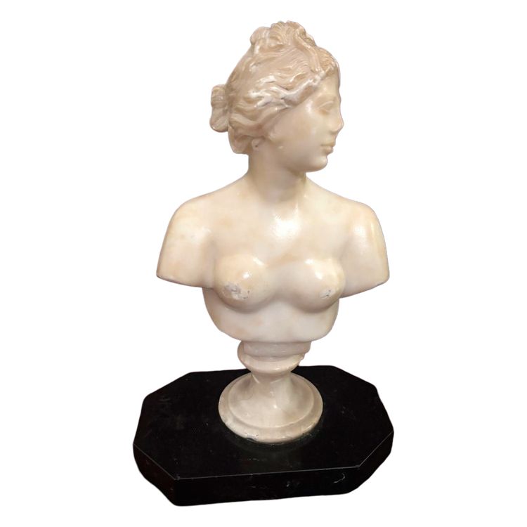 Alabaster bust of Venus, Italy, late 19th century