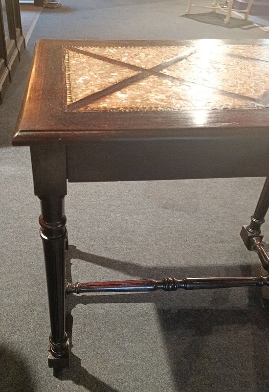 Table desserte - Nacre - Louis XVI - Fin XIXème siècle 