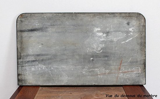 Consolle Piccola in Radica Impiallacciata di Mogano proveniente da Cuba, Epoca Restauro - Inizio XIX Secolo