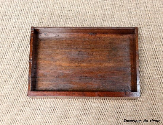 Consolle Piccola in Radica Impiallacciata di Mogano proveniente da Cuba, Epoca Restauro - Inizio XIX Secolo