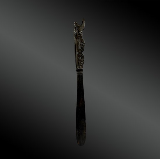 LIME SPATULA - Trobriand Islands, Papua New Guinea - XIXth century