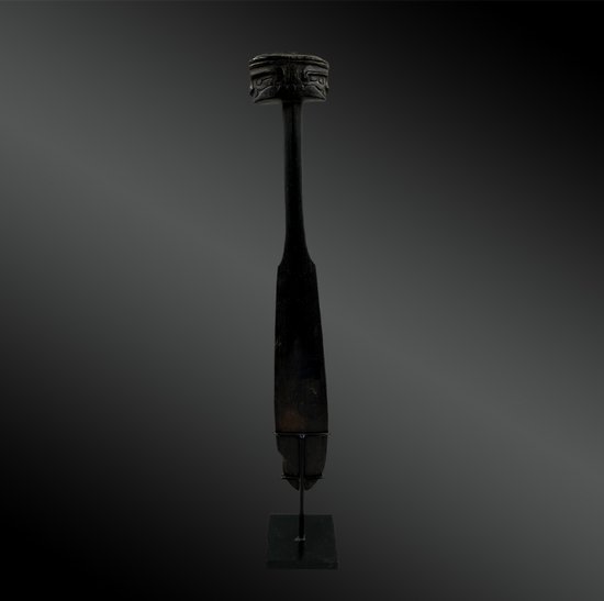 LIME SPATULA - Aire Massim, South-East of Papua New Guinea - Second half of the 19th century