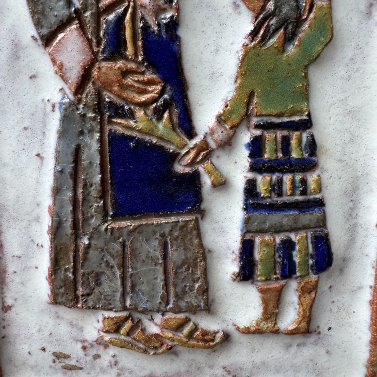 Plaque murale  les Agronautes décor