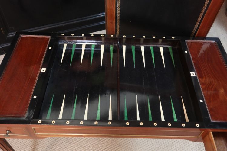 Table à jeux Louis XVI fin XVIIIème début XIXème siècle