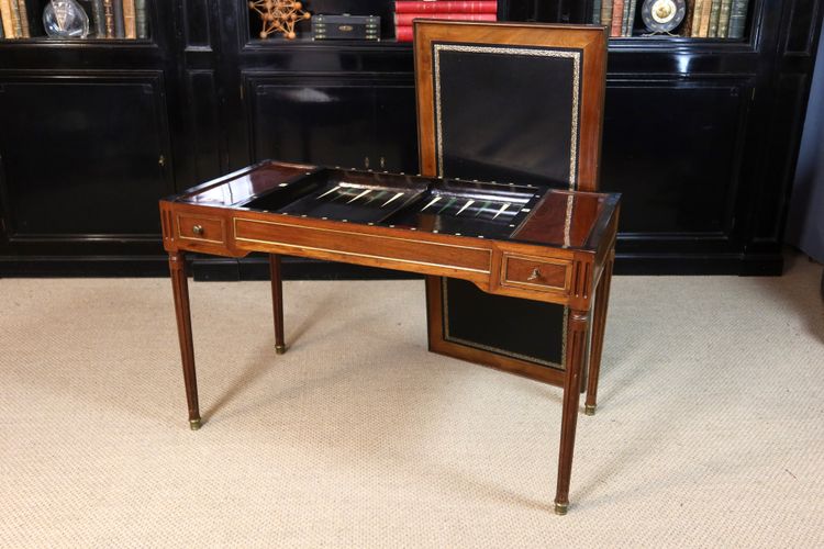Table à jeux Louis XVI fin XVIIIème début XIXème siècle