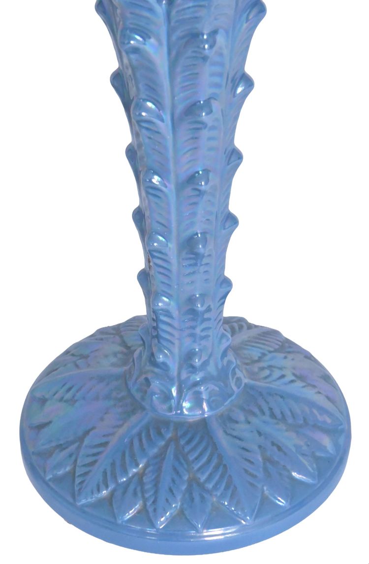 Ceramic palm tree lamp in the style of Tommaso Barbi