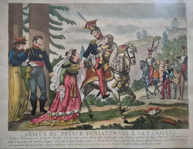 suite de trois gravures  vers 1820