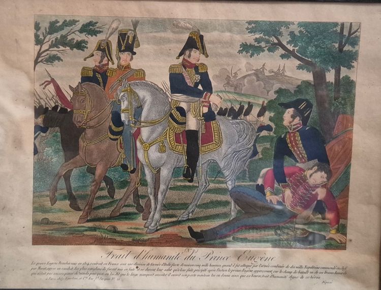 suite de trois gravures  vers 1820