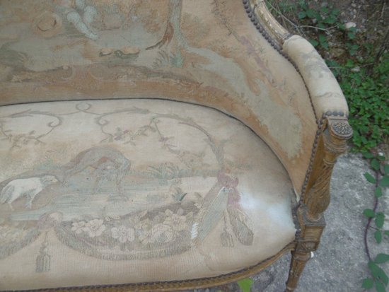 Louis XVI bench