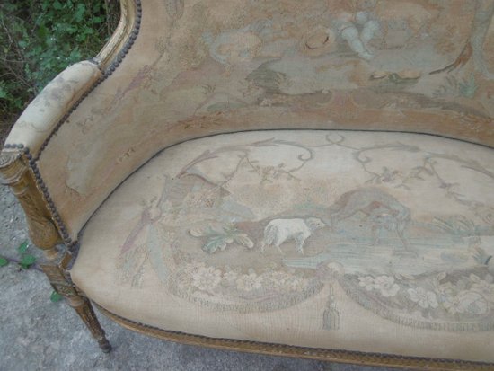 Louis XVI bench