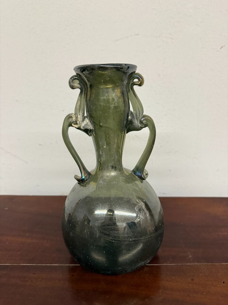 4 Vasen aus Muranoglas, Modell Ausgrabungen von Pompeji Seguso Venedig 1960er Jahre