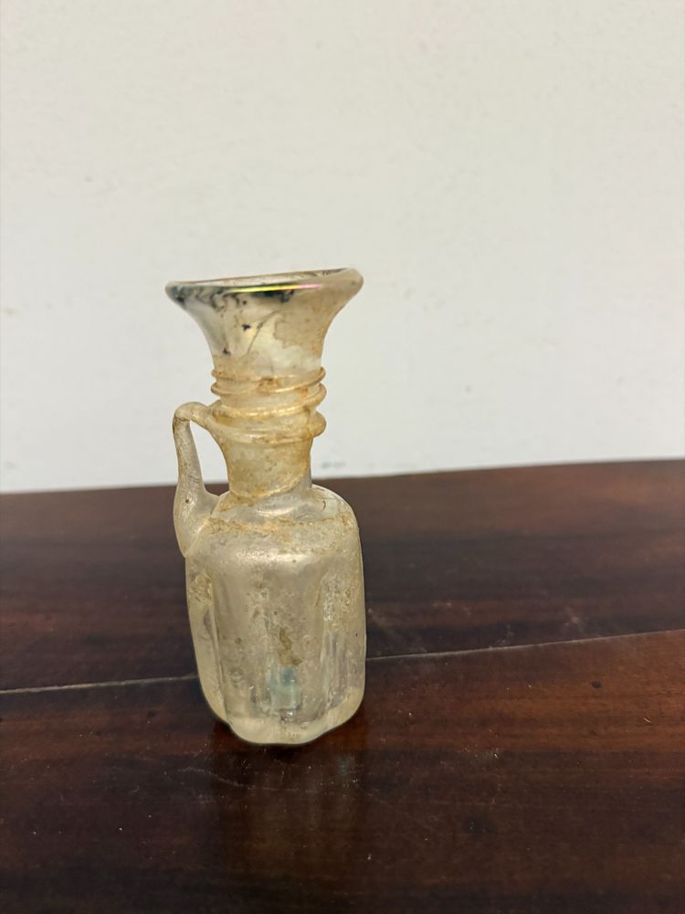 4 Vasen aus Muranoglas, Modell Ausgrabungen von Pompeji Seguso Venedig 1960er Jahre