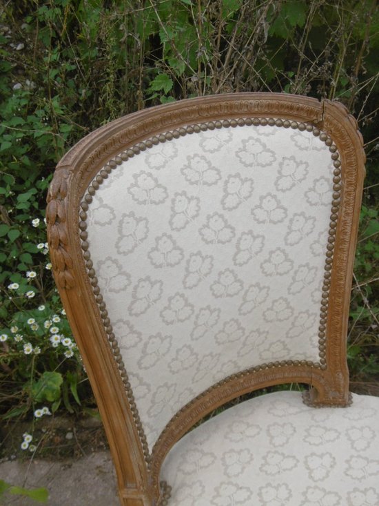 Set di 4 sedie in stile Luigi XVI