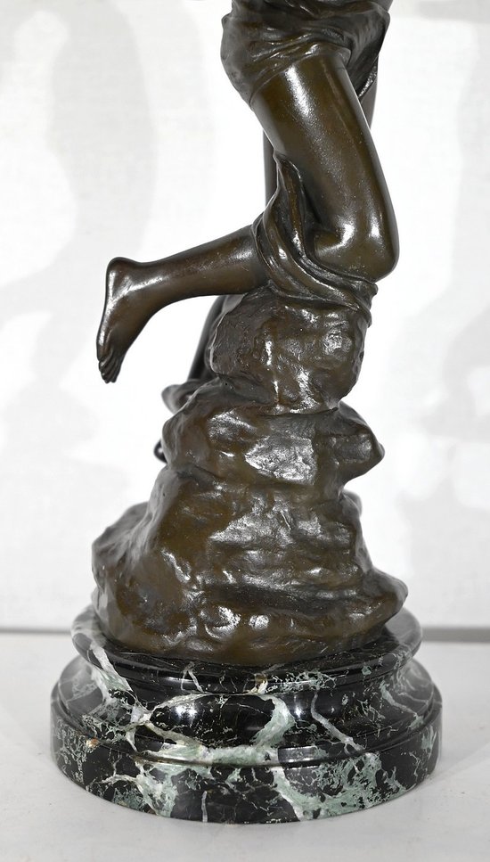 Bronze « Diane Chasseresse », signé J. Garnier – 2ème moitié du XIXe