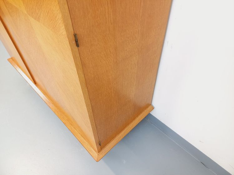 Armoire vintage en bois de chêne des années 60