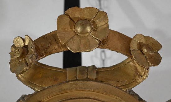 Specchio in legno dorato, stile Luigi XVI - Fine XIX secolo