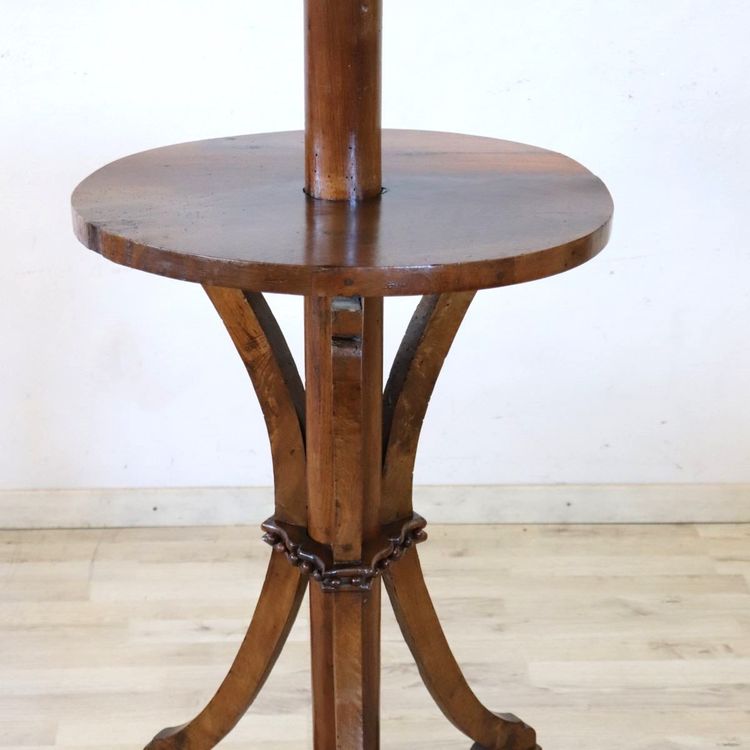 Antique Lectern in Walnut, Italy Early 19th Century