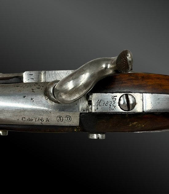 PISTOLET M 1822 T Bis - France - XIXème siècle