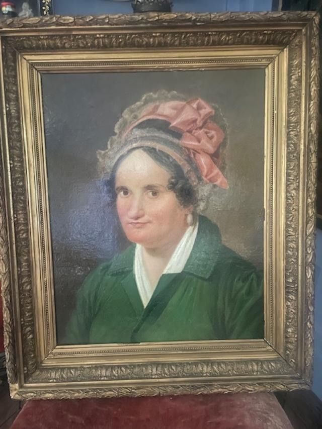 Frauenporträt aus der Restaurationszeit