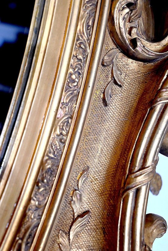 Important Louis XV Mirror - Late 18th Century