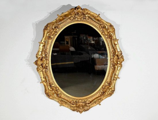 Important Louis XV Mirror - Late 18th Century