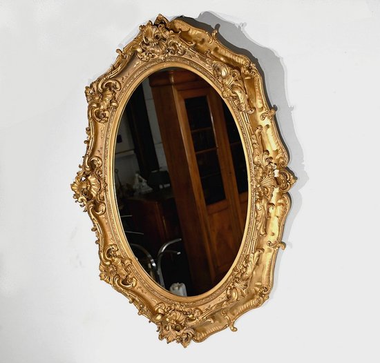 Important Louis XV Mirror - Late 18th Century