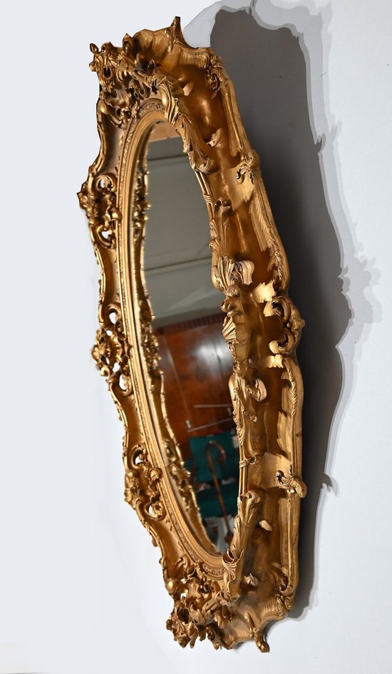 Important Louis XV Mirror - Late 18th Century