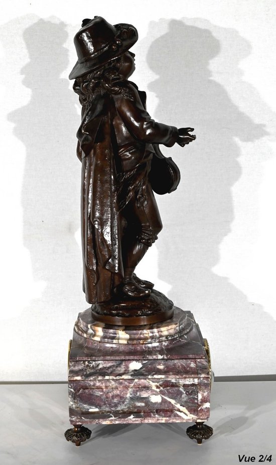 Marble and Bronze Fireplace Trim - Late 19th Century