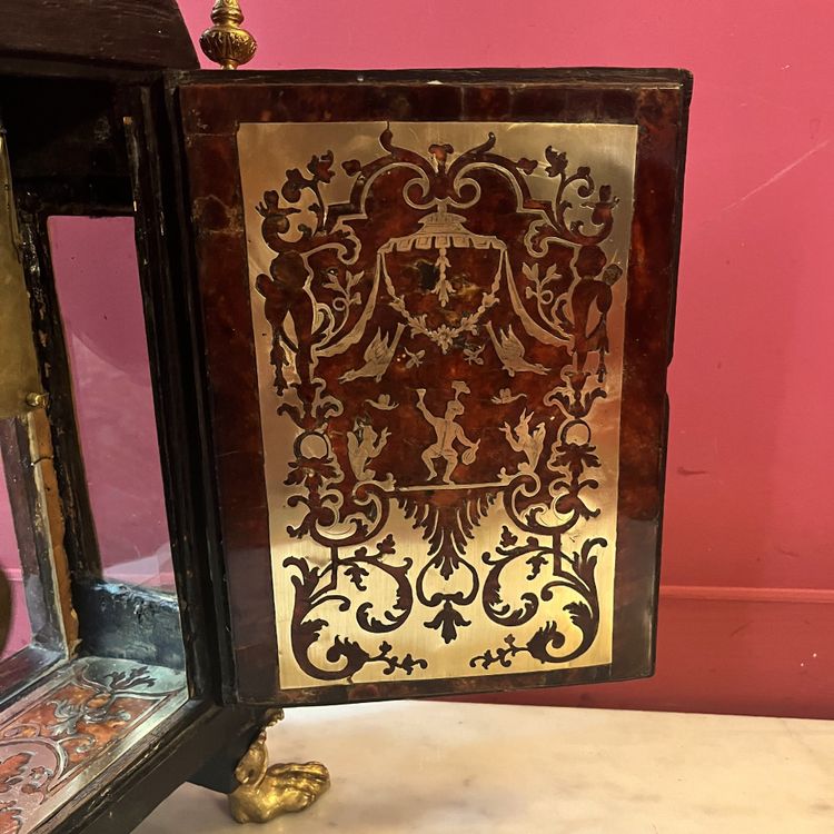 Orologio a intarsio Boulle, periodo Luigi XIV