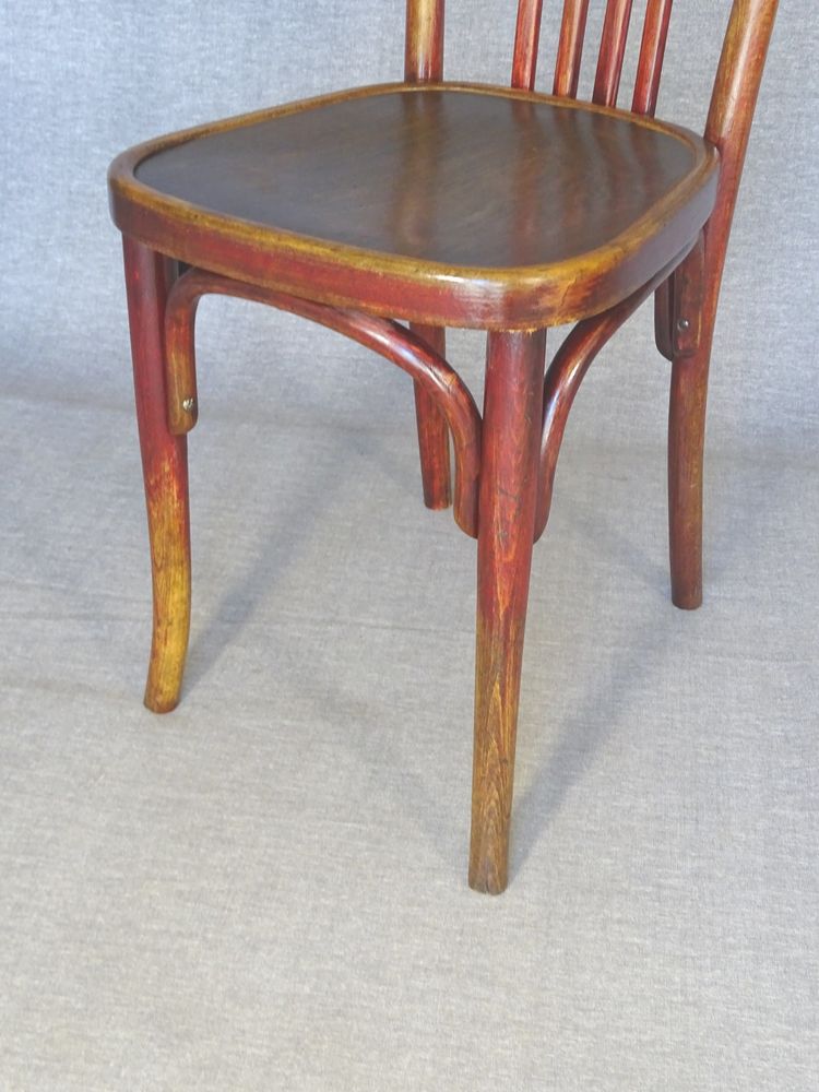 Set di 6 sedie da bistrot Art déco di Johann Kohn 1925, no Thonet