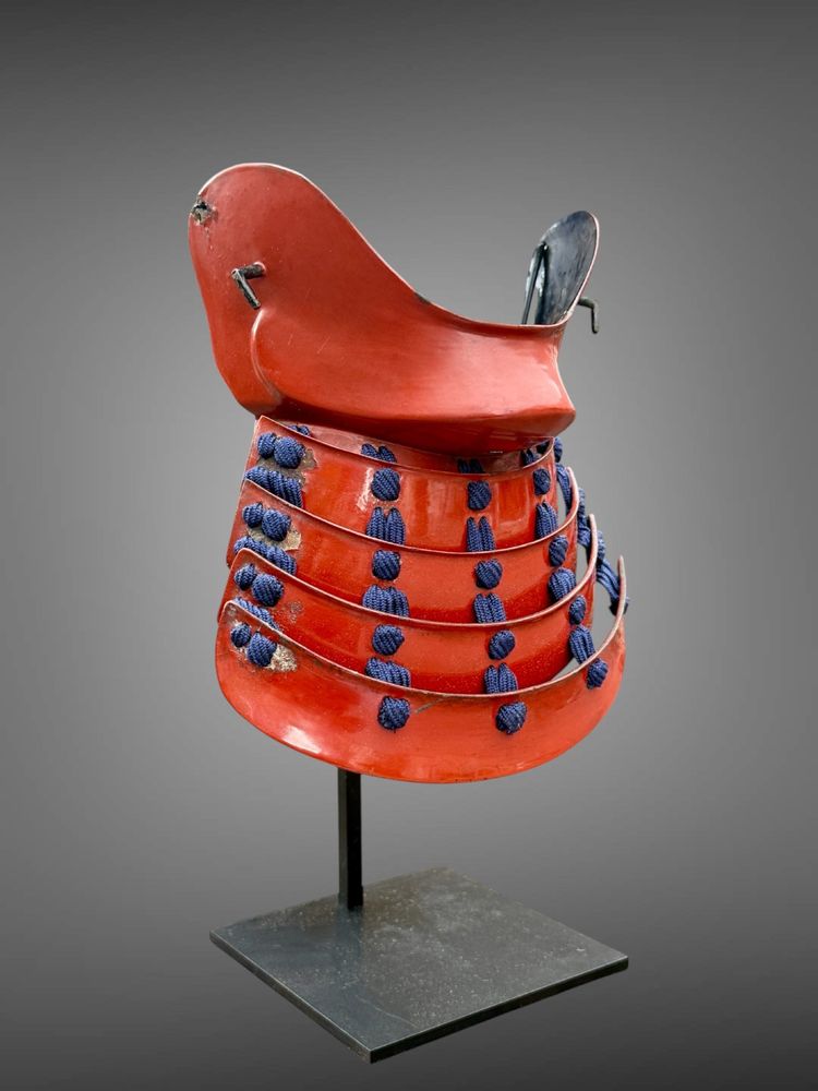 Hampo Samurai Halbmaske - Edo-Zeit (1603-1868).
