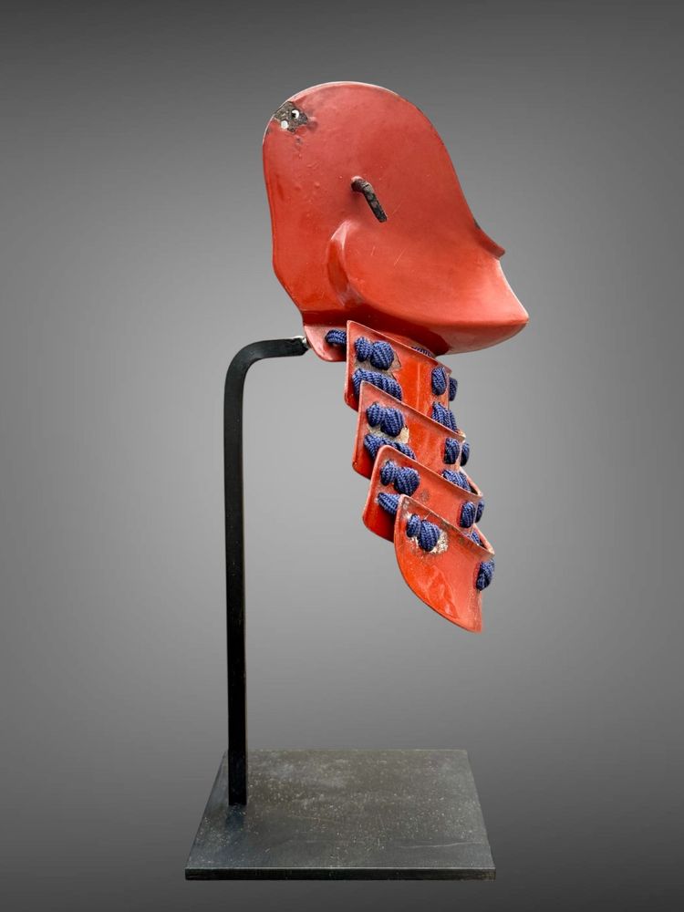 Hampo Samurai Halbmaske - Edo-Zeit (1603-1868).