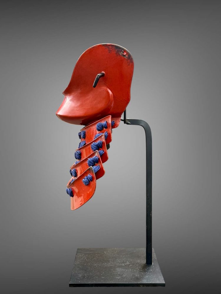 Hampo Samurai Halbmaske - Edo-Zeit (1603-1868).