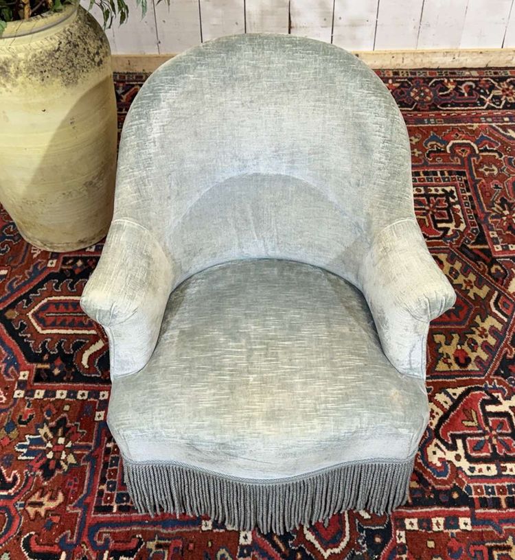 Napoleon III toad armchair late 19th century