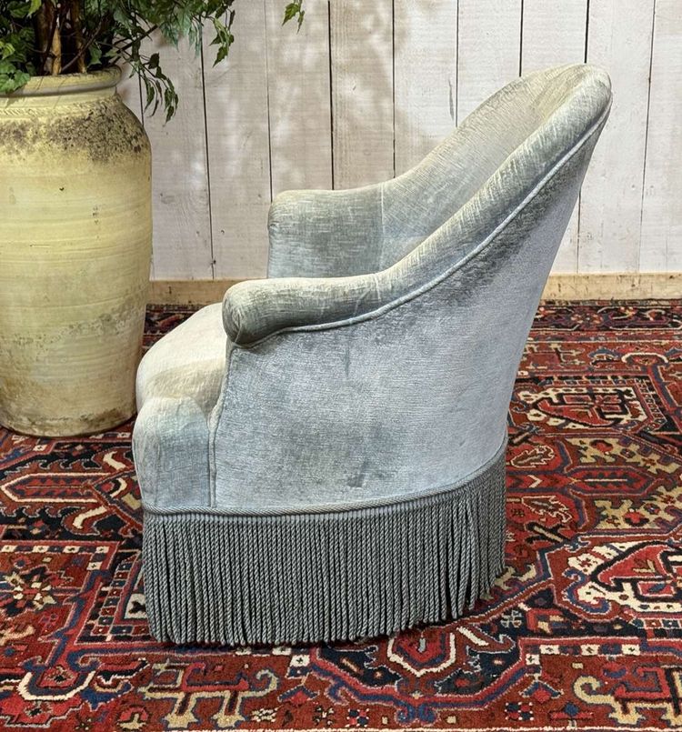 Napoleon III toad armchair late 19th century