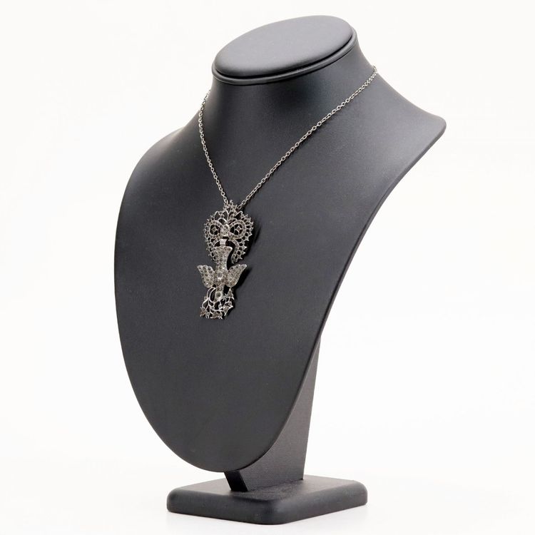 Collier ancien Saint Esprit argent