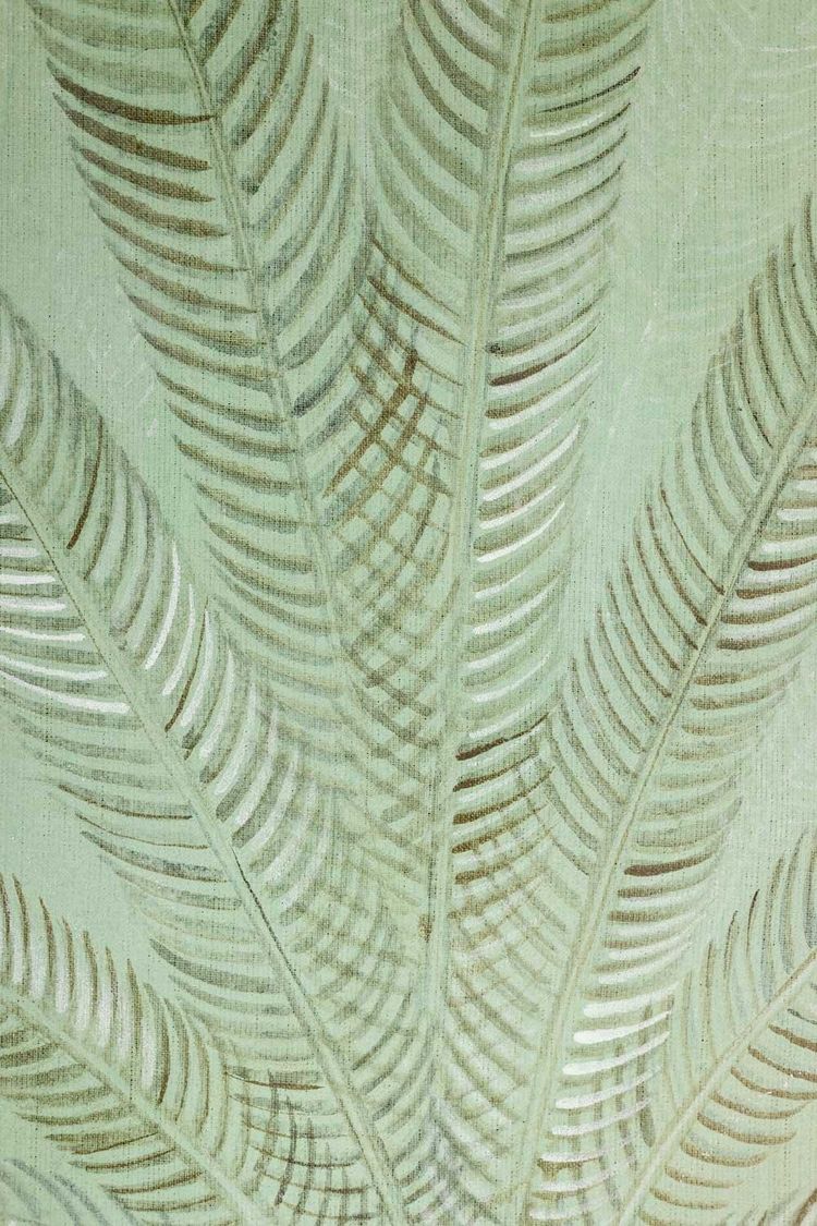 Bemalte Leinwand, oder dekoratives Panel, Papageien und Vogel. Zeitgenössisch. LS6782B1081