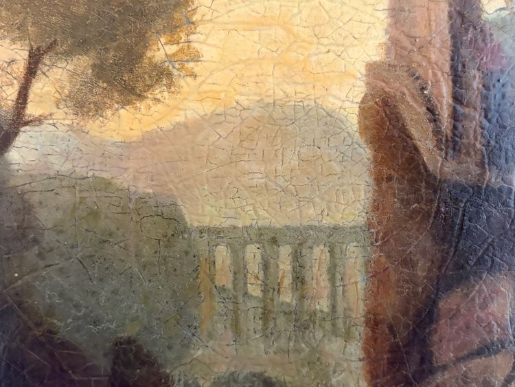 TABLEAU - HUILE SUR TOILE - PAYSAGE - ECOLE XIXÈME